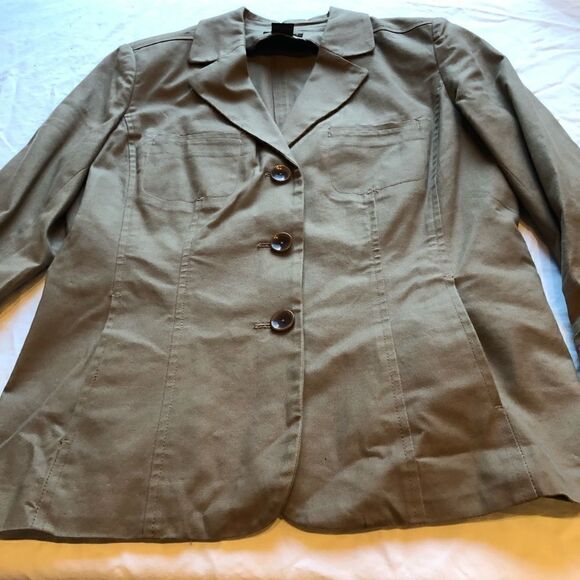 Rafaella Tan Jacket/Blazer Size 8 - Picture 5 of 8